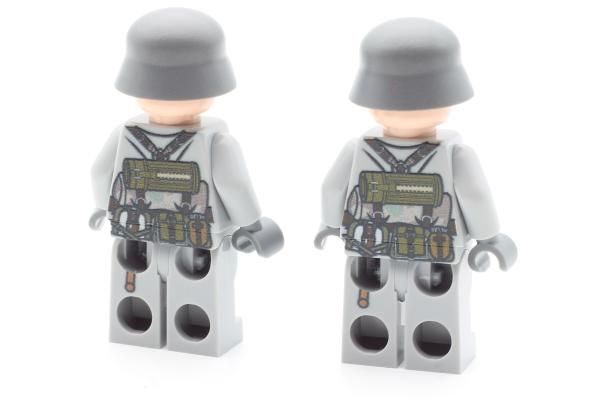 Deutsches Soldatenset - 2 Figuren